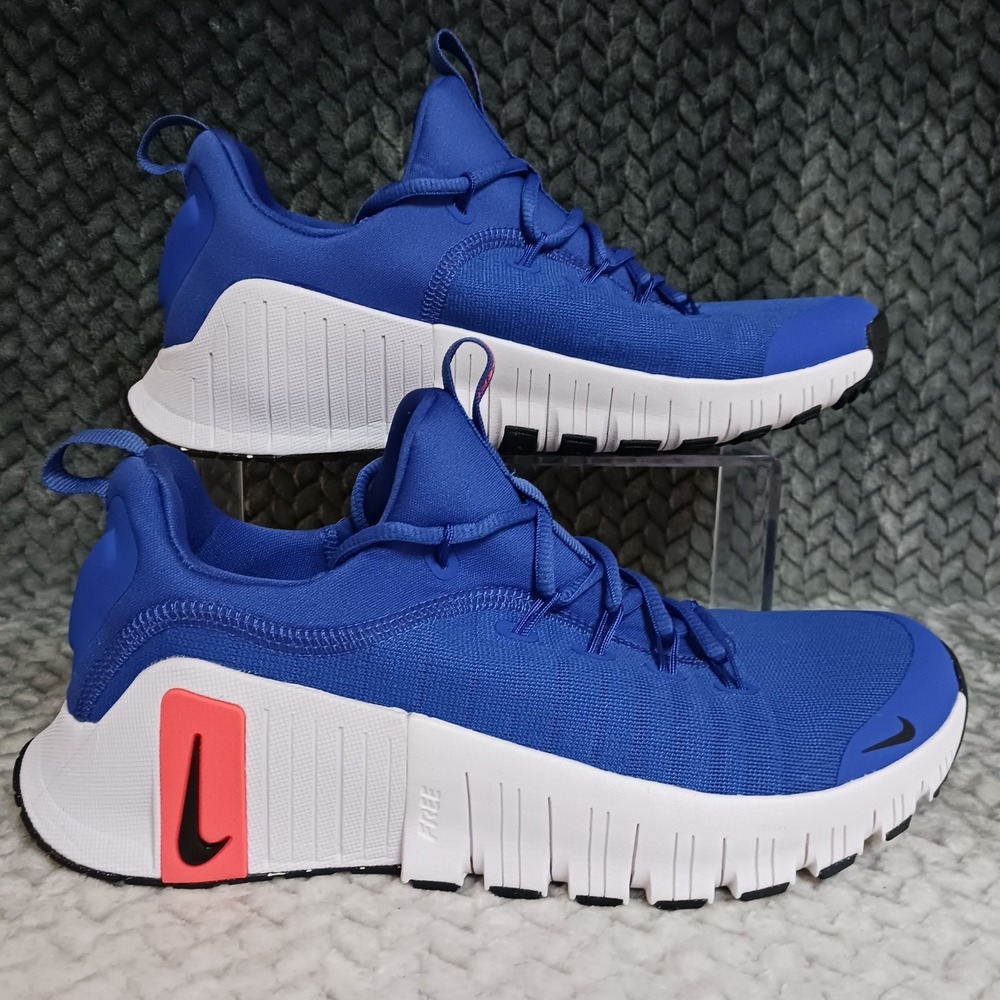 Nike Free Metcon 6 Astronomy Blue Hyper Crimson Mens Workout Training Shoes Sz 8
